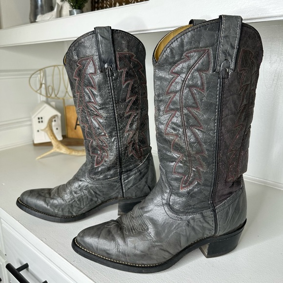 Bottes Western Nocona MD2701 Legacy – Cuir Marron – Bout Rond – Taille 10,5 EE – Occasion